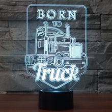 Load image into Gallery viewer, super led heavy truck shapes night light